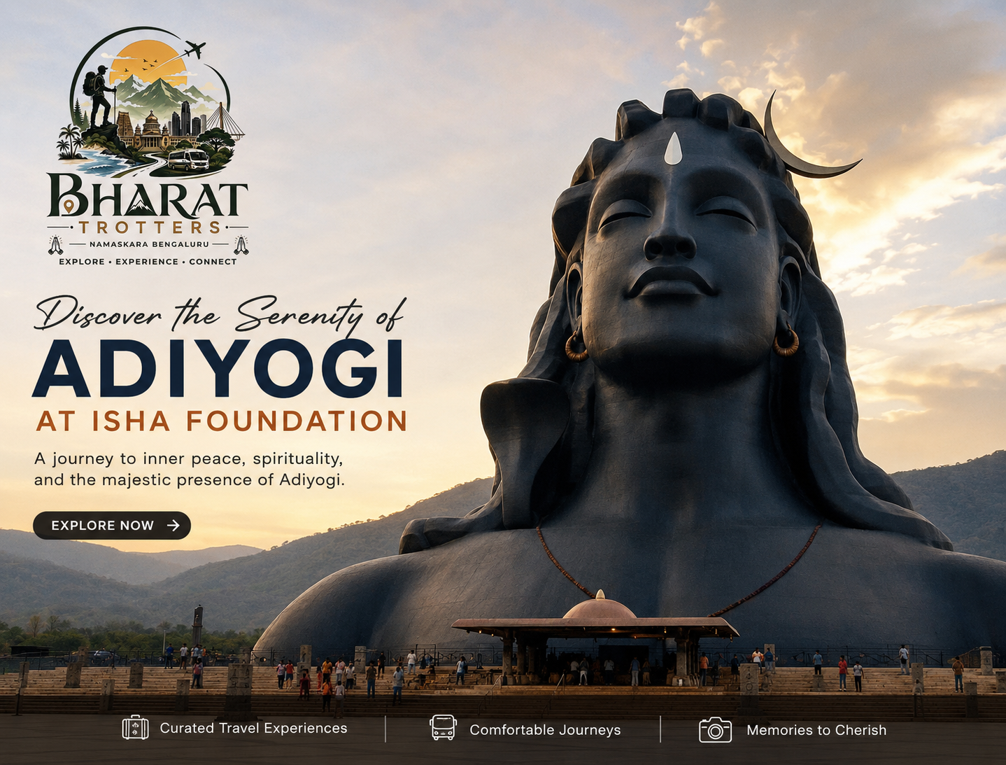 Adiyogi Light Show and Nandi Hills photo 1